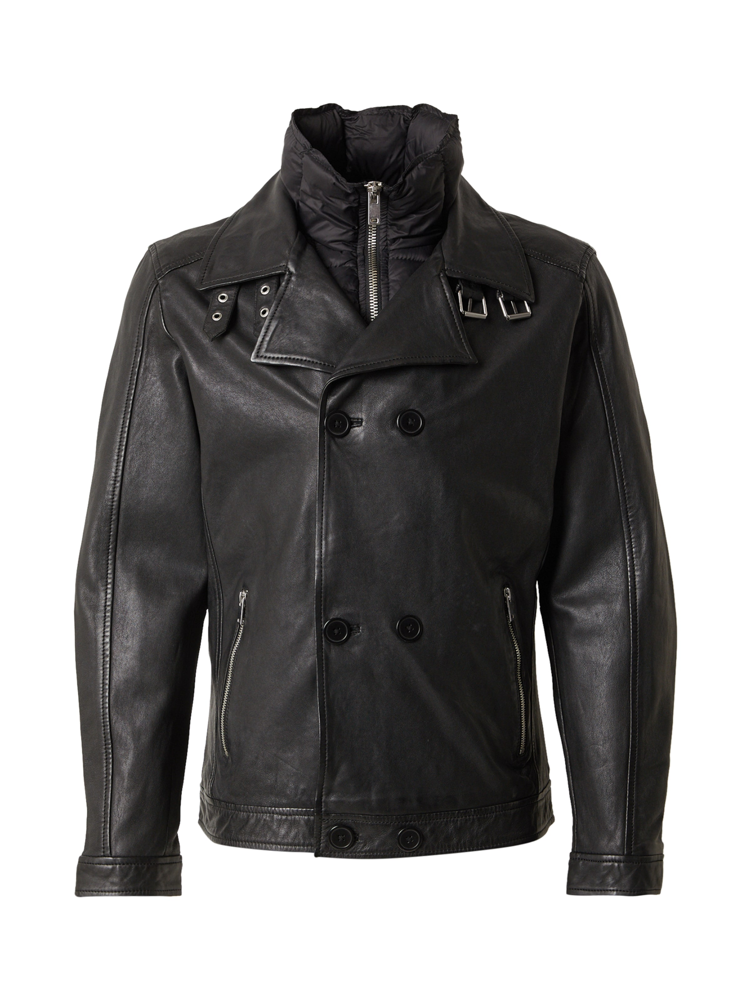 FREAKY NATION - Chaqueta de entretiempo 'Tamo' en negro: frente