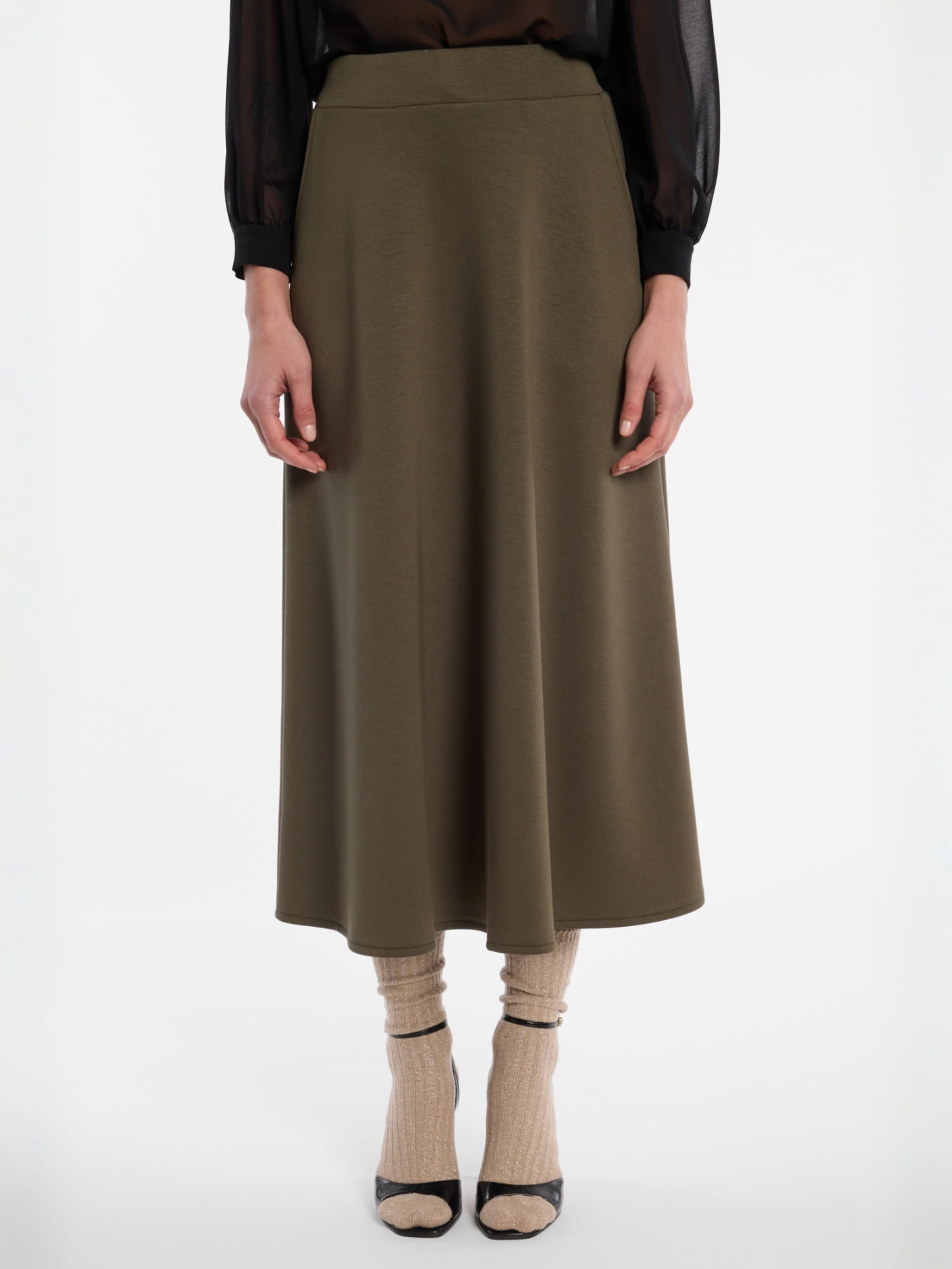 Ana Alcazar Skirt ' Enlyrioa ' in Green: front
