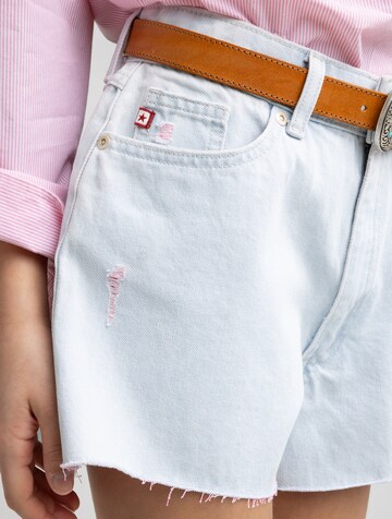 BIG STAR Regular SHORTS 'SALLY' in Blau