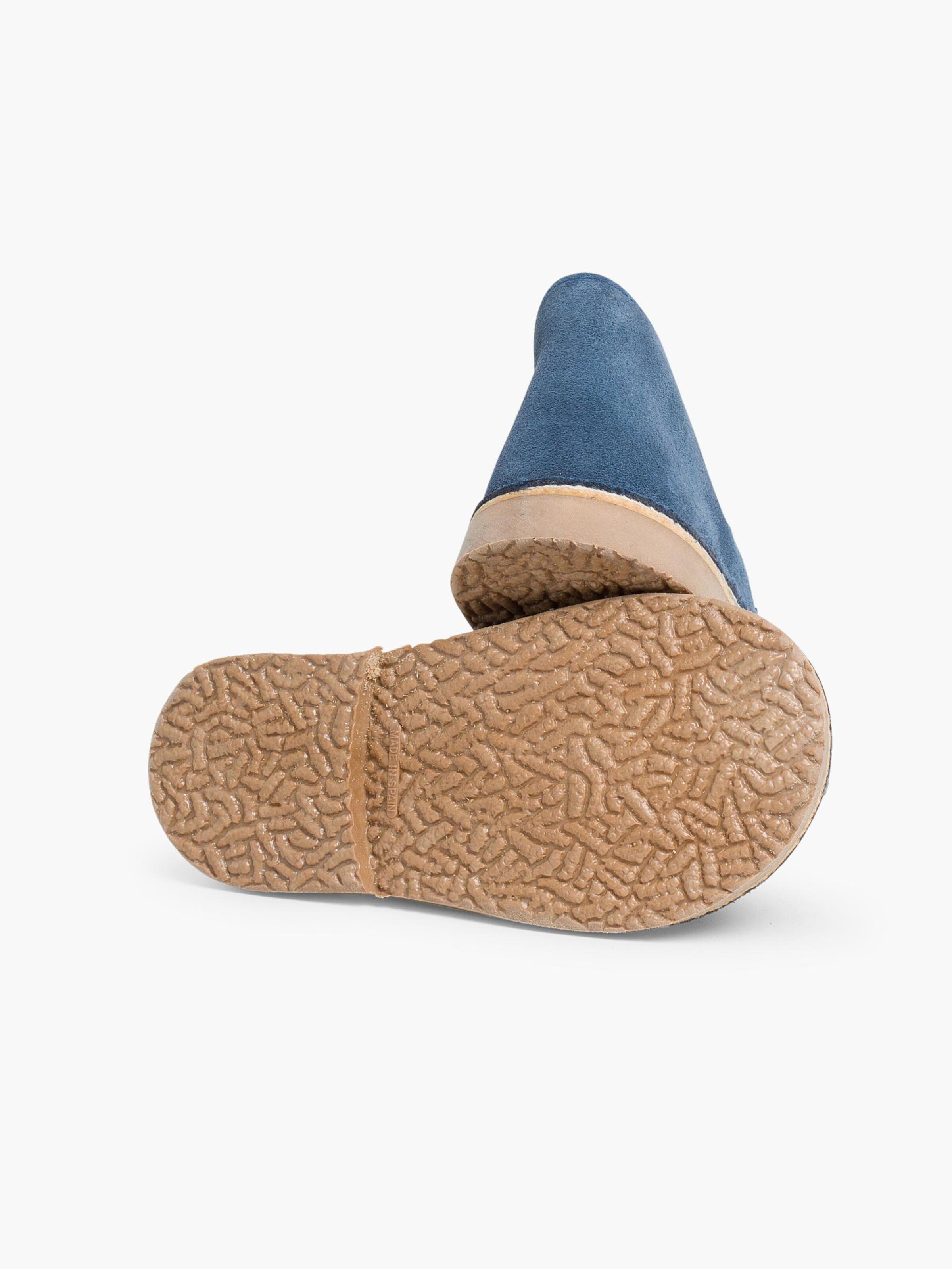 Pisamonas - Bota em azul