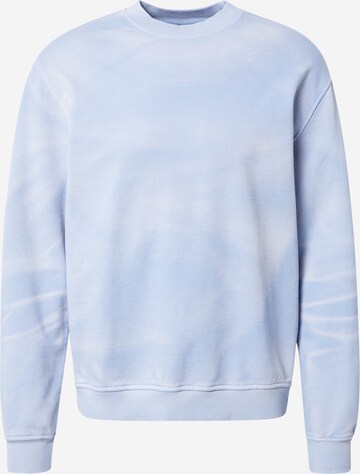 DAN FOX APPAREL Sweatshirt 'Cornelius' in Blue: front