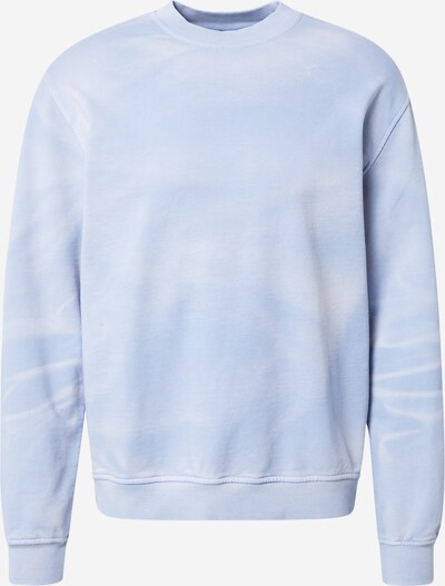 DAN FOX APPAREL Sweat-shirt 'Cornelius' en bleu clair / blanc cassé, Vue avec produit