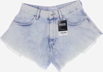 Bershka Shorts in S in Blue: front