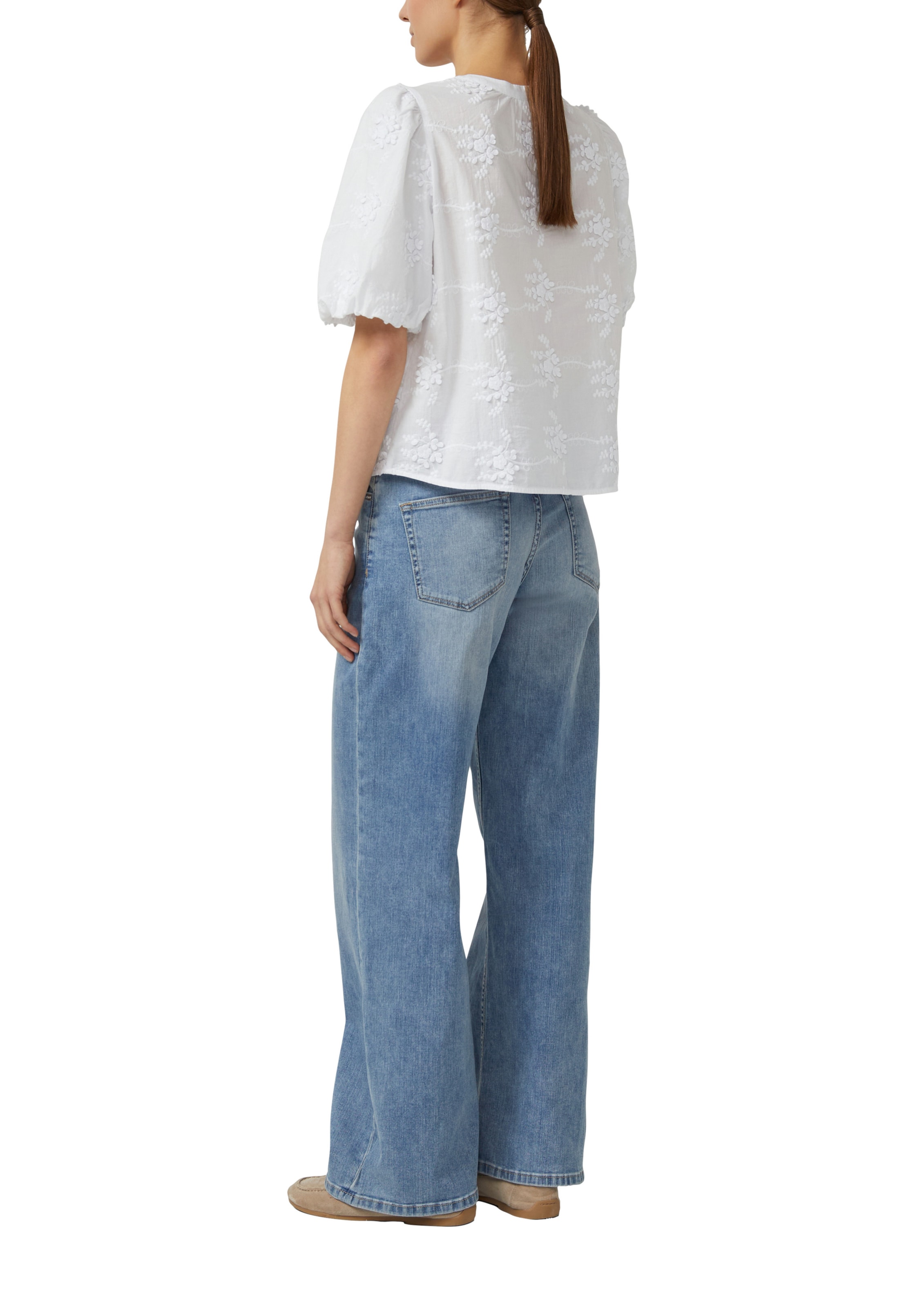 s.Oliver Bluse in Weiß