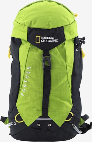 National Geographic Backpack 'Destination' in Green: front