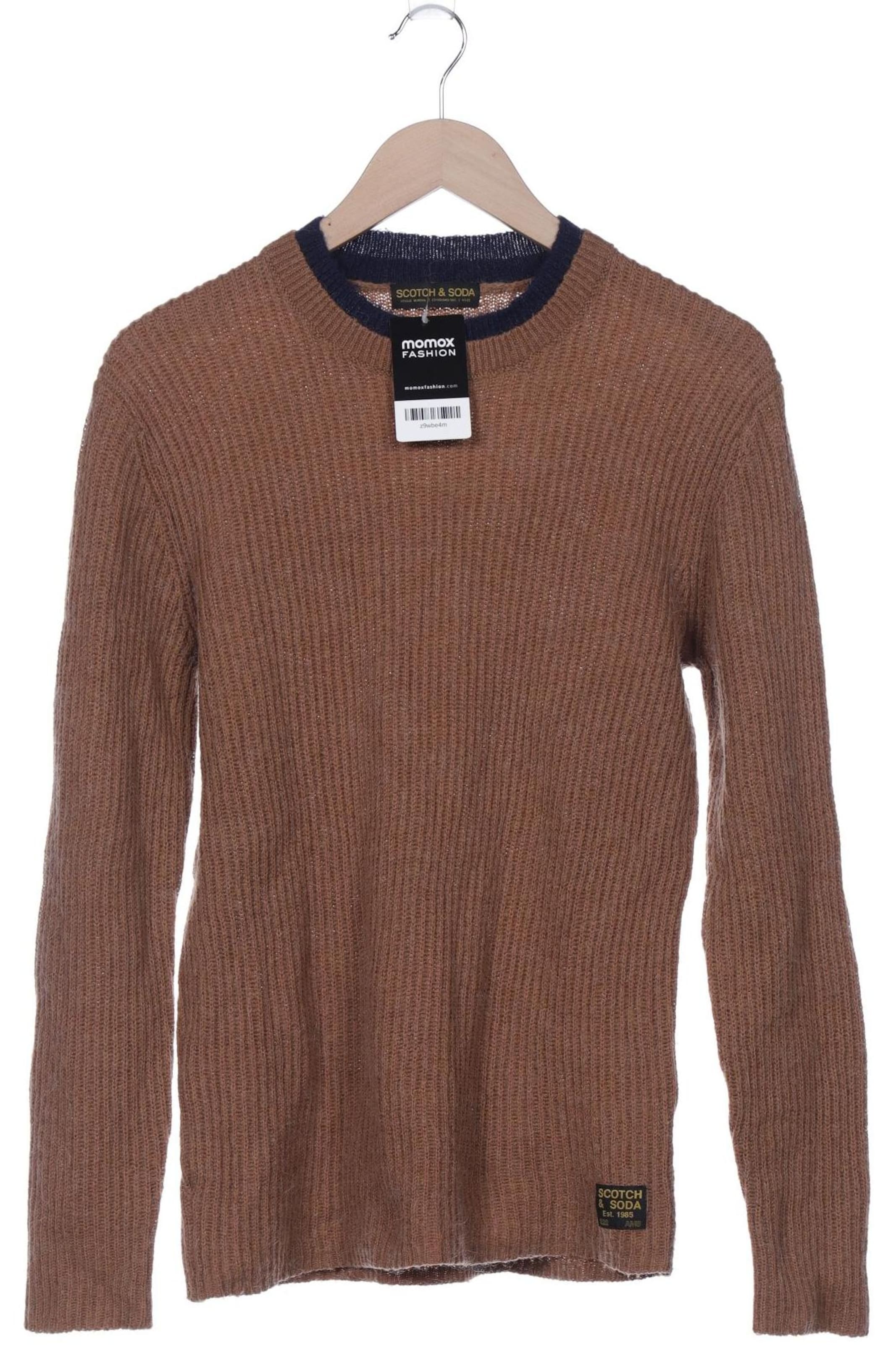 SCOTCH & SODA Pullover M in Braun: Vorderseite