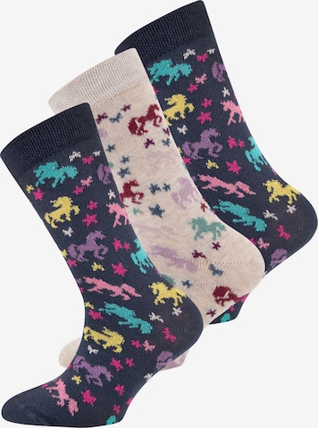 EWERS Ponožky – modrá: přední strana