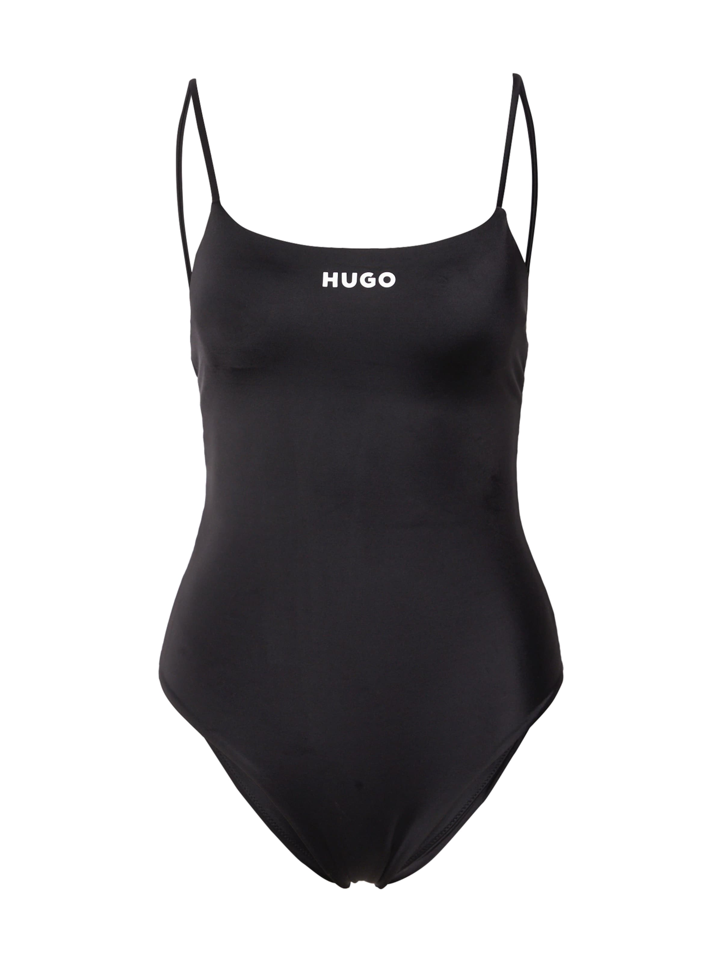 HUGO Ujumistrikoo, värv must: eest vaates