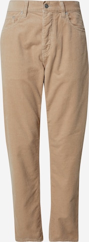 smėlio Carhartt WIP Standartinis Kelnės 'Newel': priekis