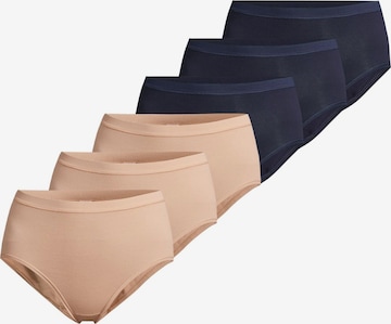CON-TA Slip 'Feinripp' in Blue: front