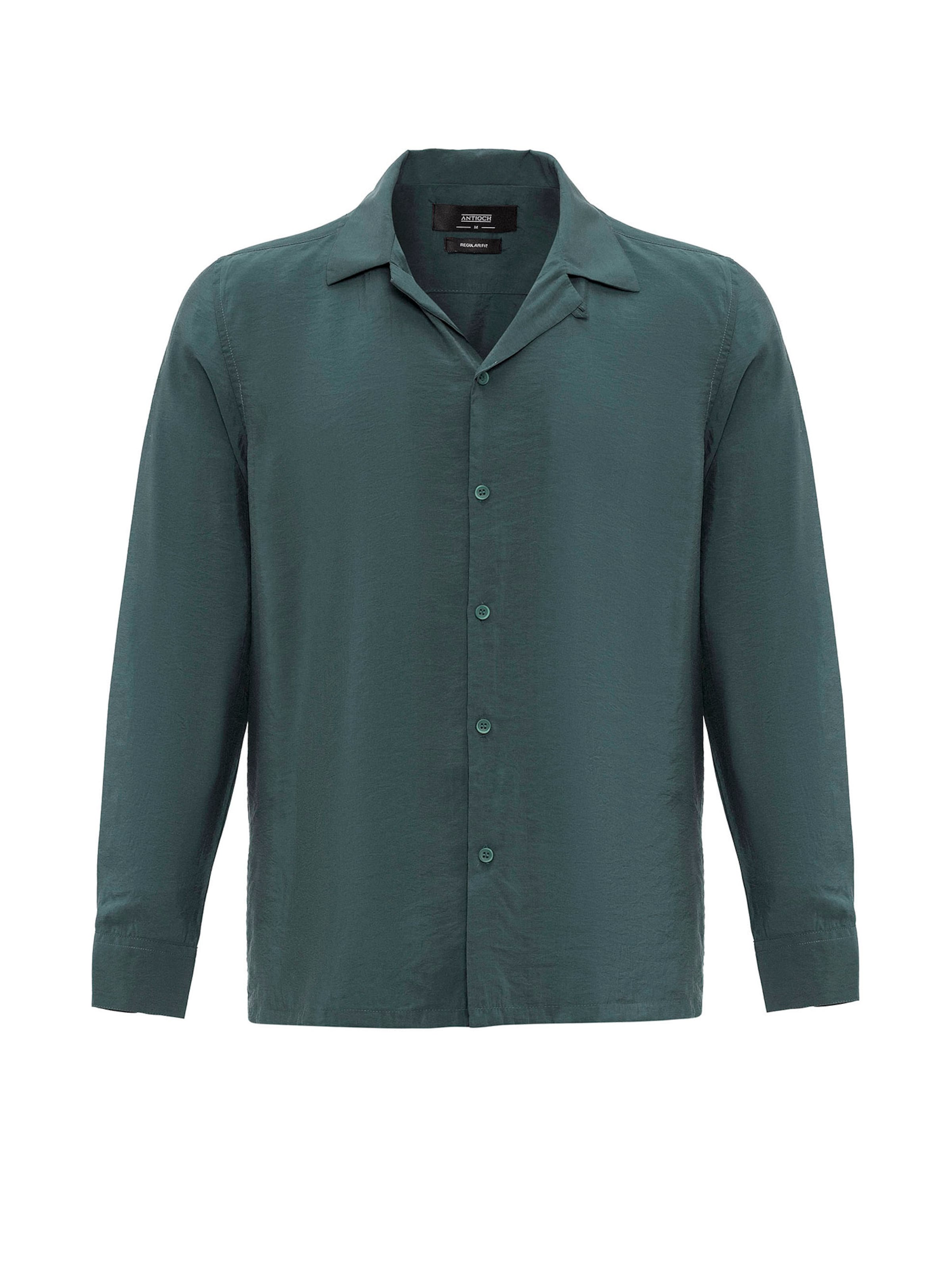 Antioch Regular Fit Skjorte i grøn: forside