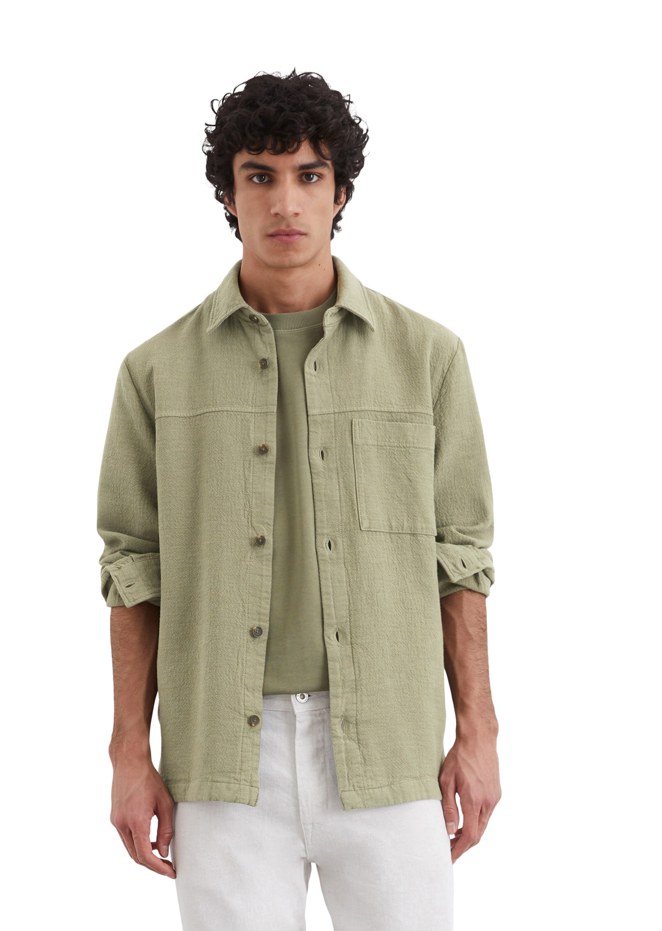 Marc O'Polo Between-Season Jacket in Green: front