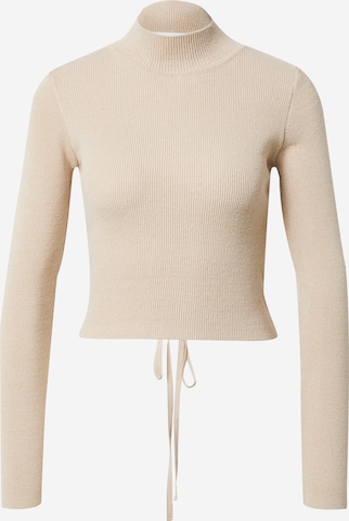 NU-IN - Pullover em bege: frente