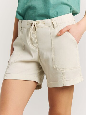 PROTEST Regular Broek 'PRTRue' in Wit