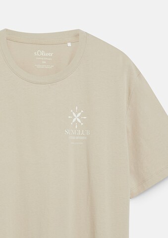 s.Oliver Shirt in Beige