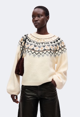 Munthe Trui 'VAFFIE' in Beige