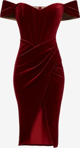 Robe GODDIVA en rouge : devant