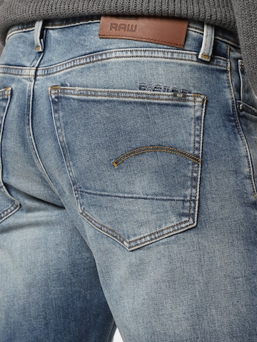 Effilé Jean G-Star RAW en bleu