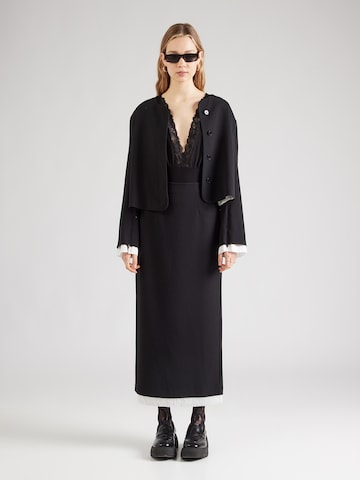 ABOUT YOU Shirt body 'Alena' in Zwart