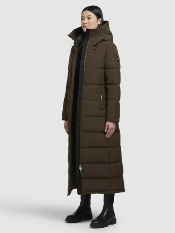 Manteau d’hiver ' CLARESSE ' khujo en vert
