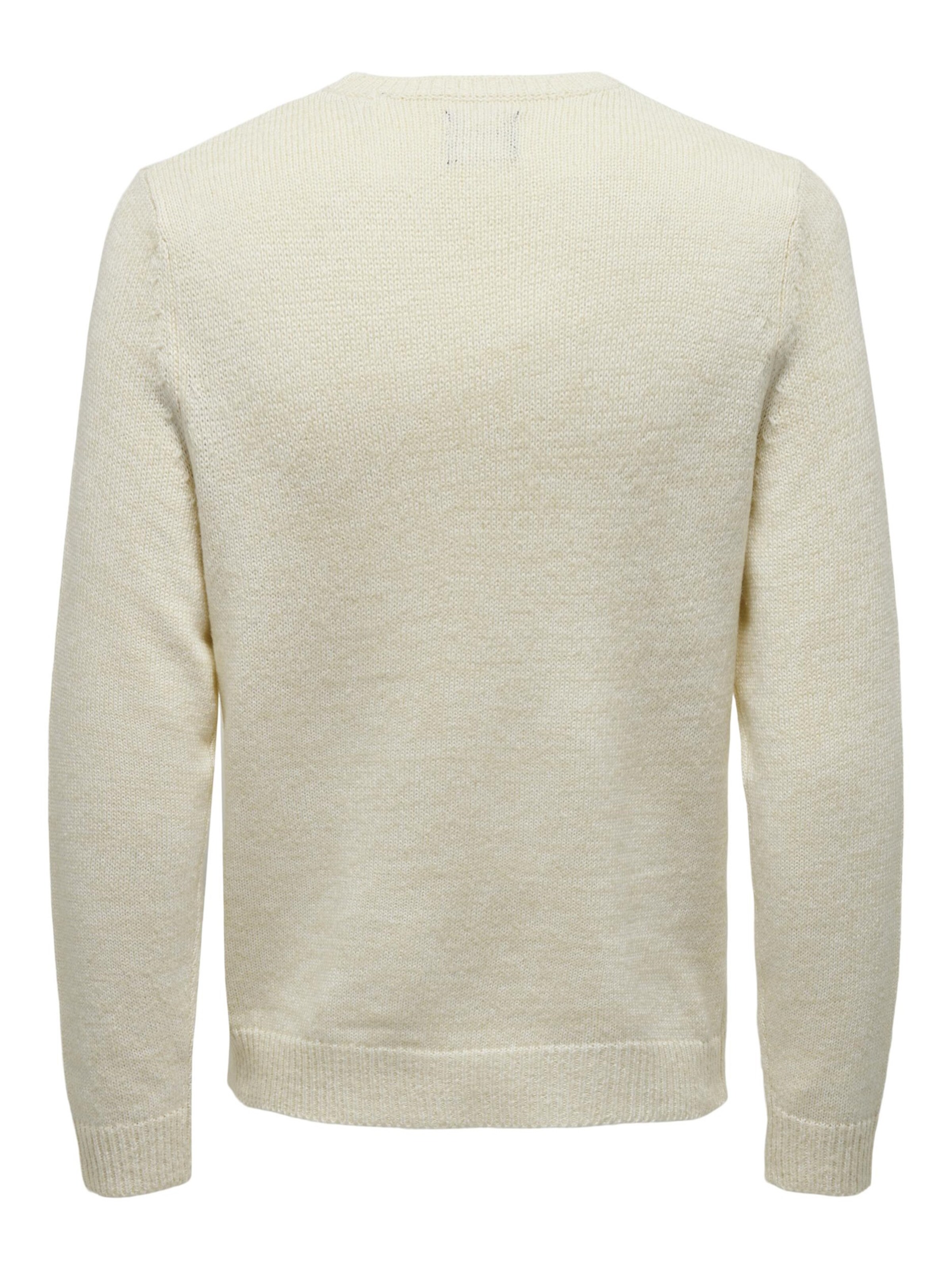 Only & Sons Trui 'Chris' in Wit