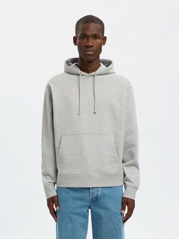SELECTED Sweatshirt in Grau: Vorderseite