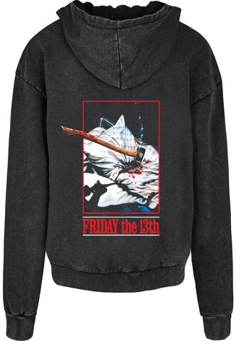 Merchcode Sweatshirt 'Friday the 13th' in Schwarz