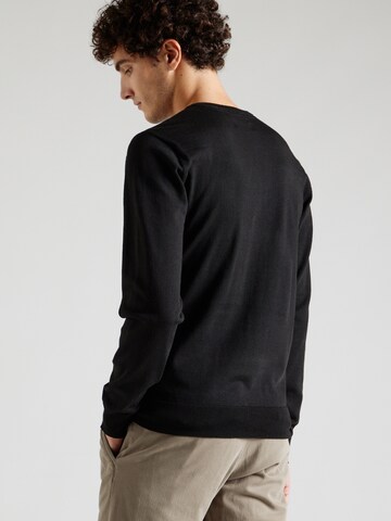 BLEND Sweter 'BRUTON' w kolorze czarny