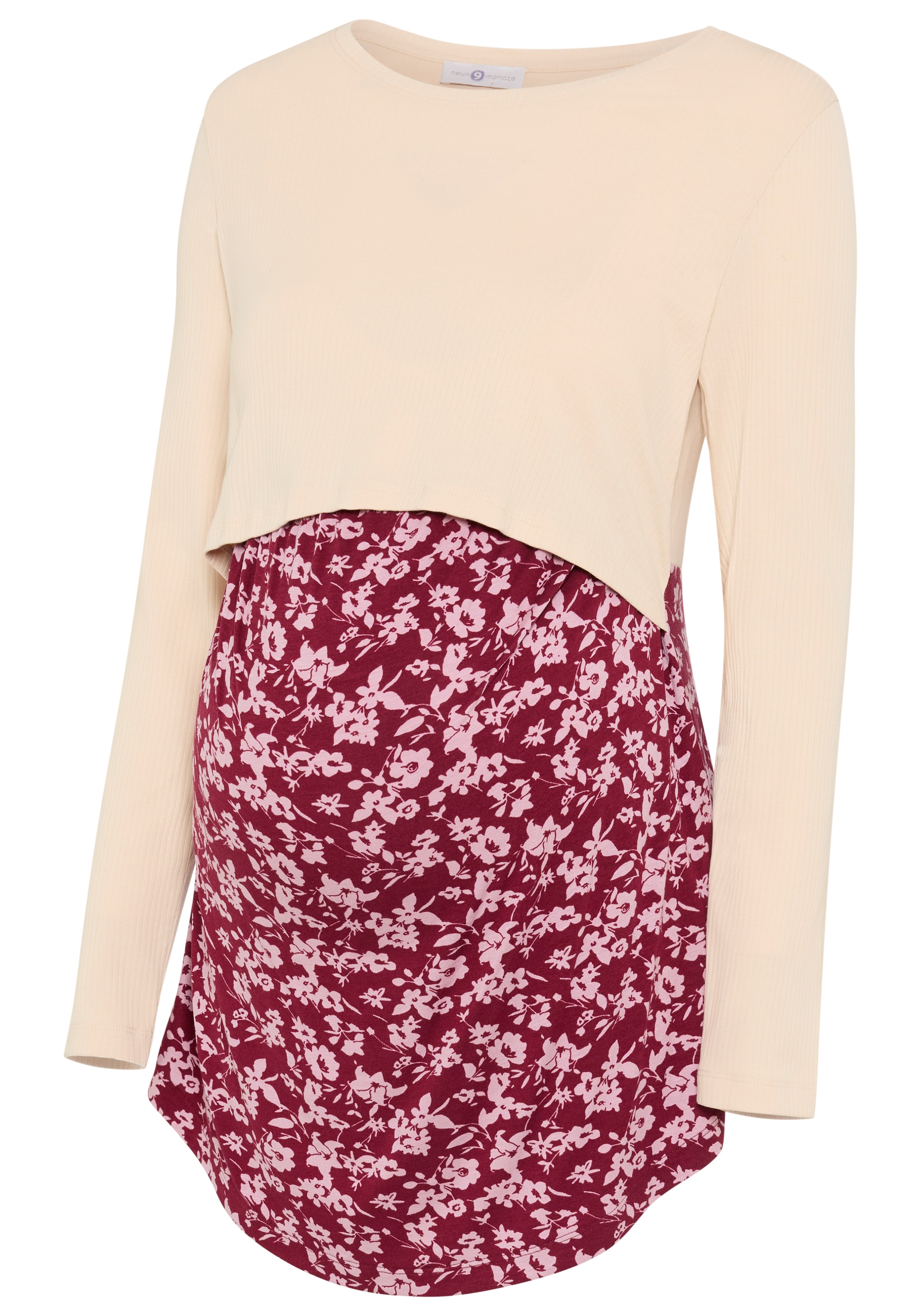 Neun Monate Shirt in Mixed colors: front