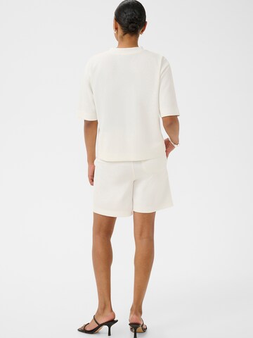 Kaffe Тениска 'KAannie' в бяло