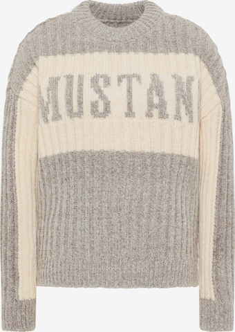 MUSTANG Pullover in Grau: predná strana