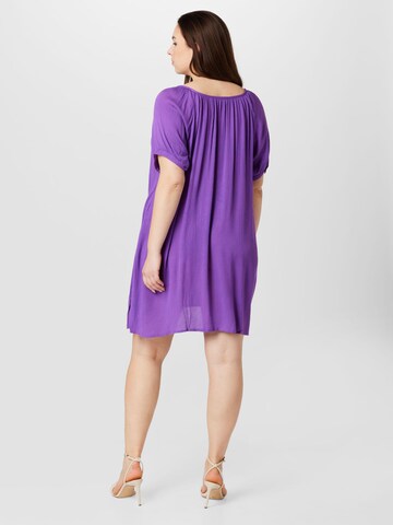 KAFFE CURVE Tunic 'Ami' in Purple