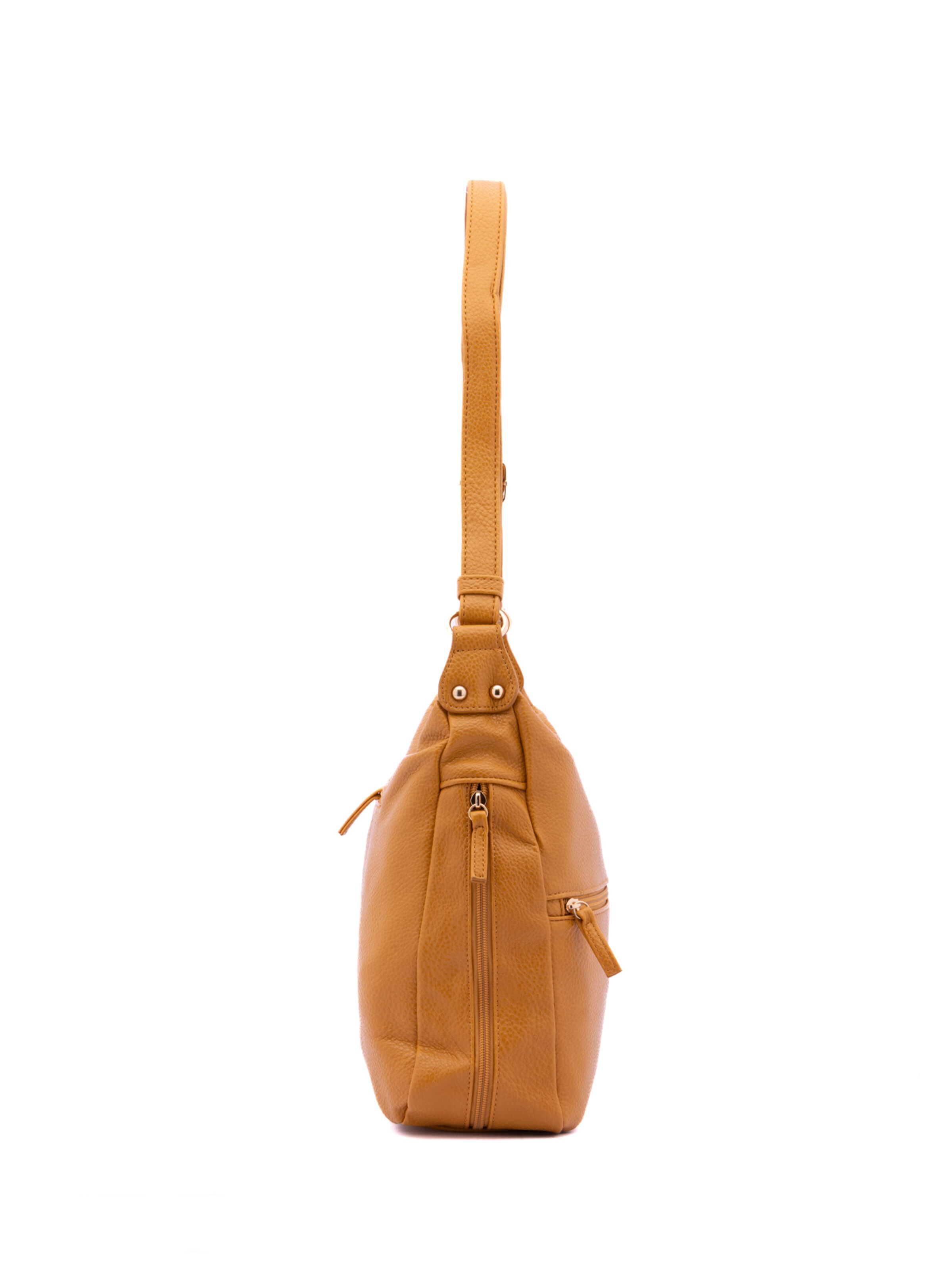Borsa a spalla 'Borsa a Spalla Donna B Cavalli Ecopelle con Zip - 35x26x11 cm' di B. Cavalli in giallo