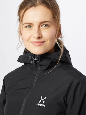 Haglöfs Outdoorjacke 'Betula' in Schwarz