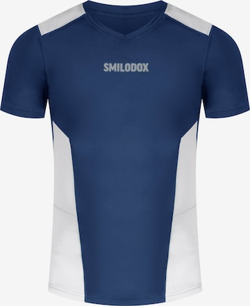 Smilodox Performance Shirt 'Maison' in Blue: front