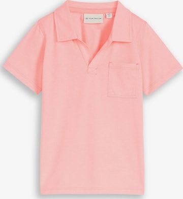 TOM TAILOR Poloshirt in Pink: Vorderseite