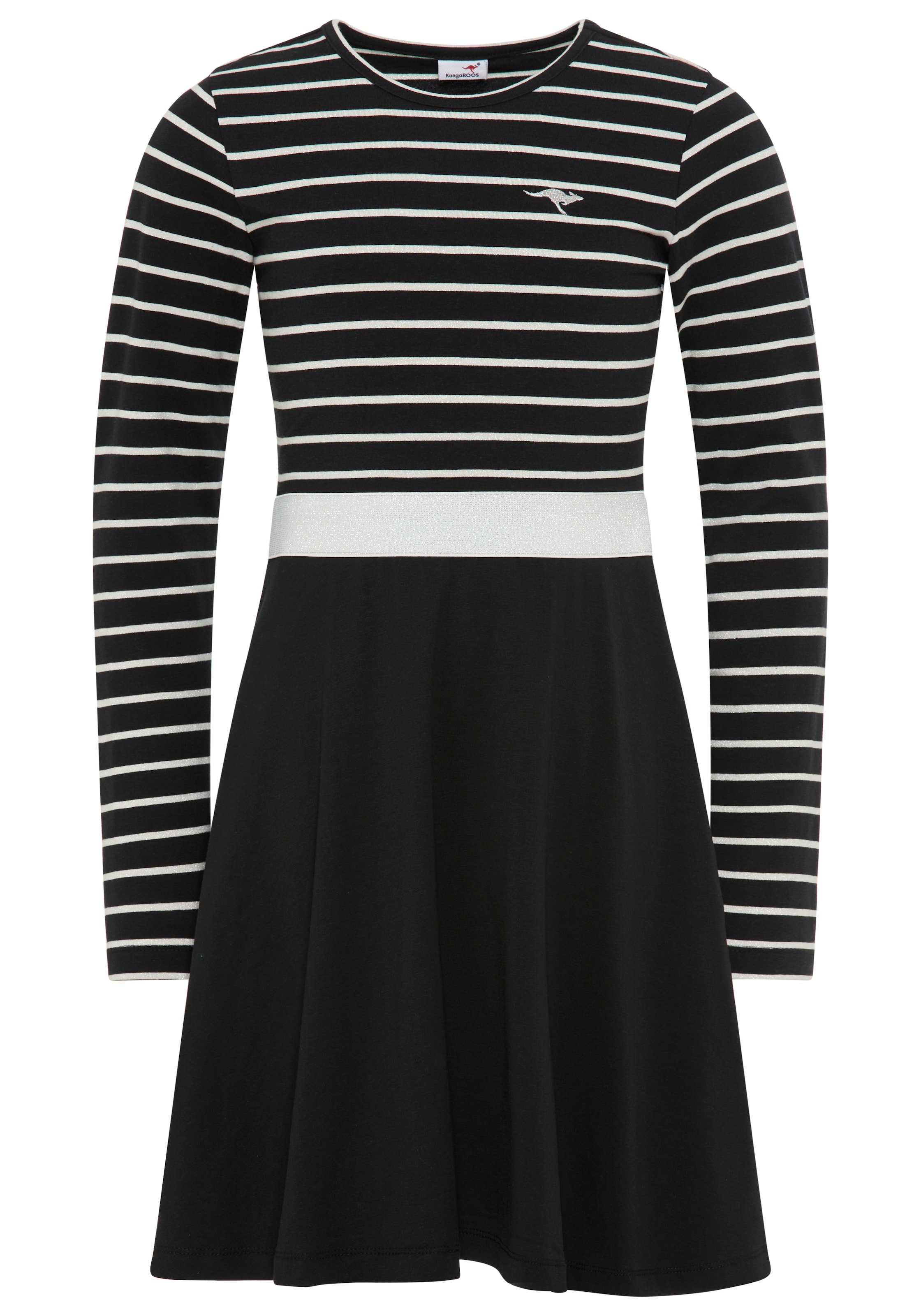 KangaROOS Dress in Black: front