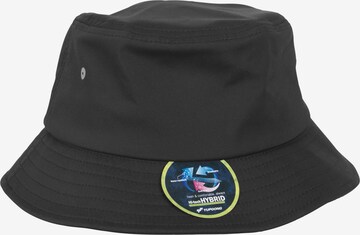 Cappello di Flexfit in nero: frontale