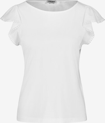 T-shirt GERRY WEBER en blanc : devant