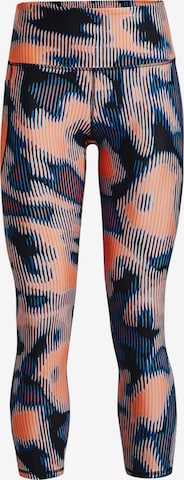 UNDER ARMOUR Skinny Sportbroek in Oranje: voorkant