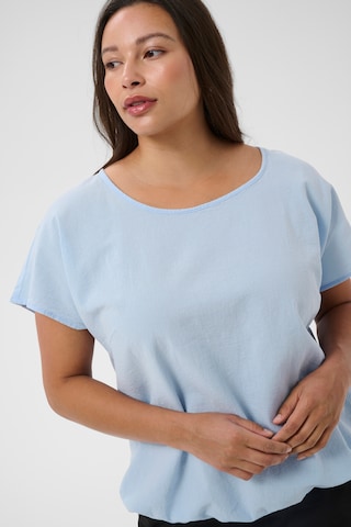 KAFFE CURVE - Blusa 'KCnana' en azul