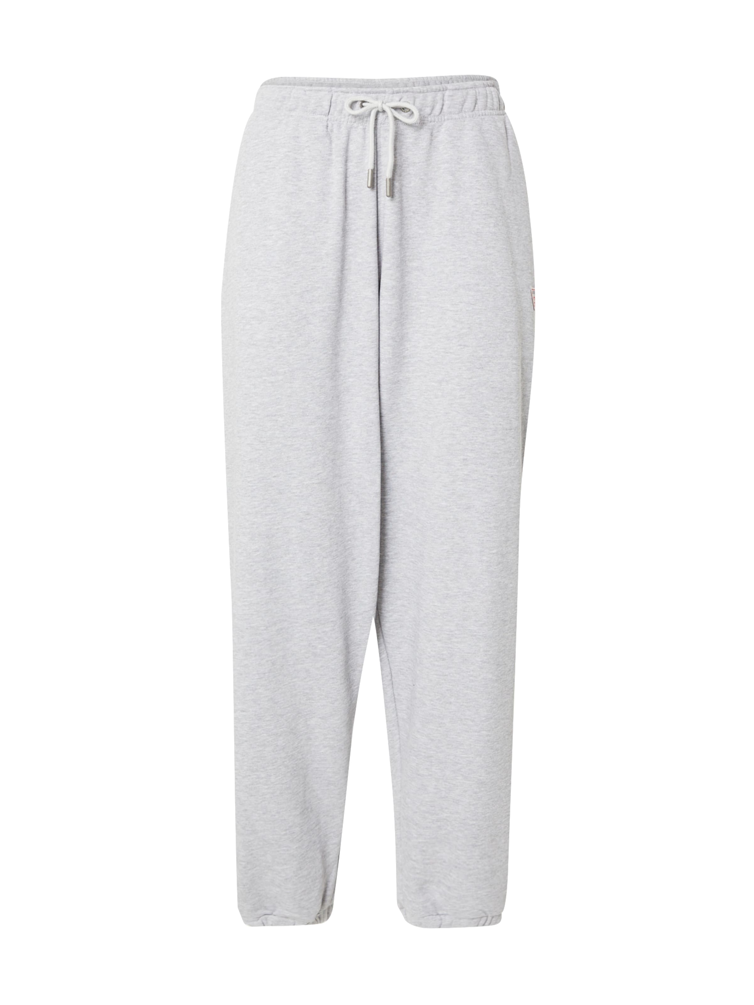 GUESS JEANS Tapered Trousers in Grey: front