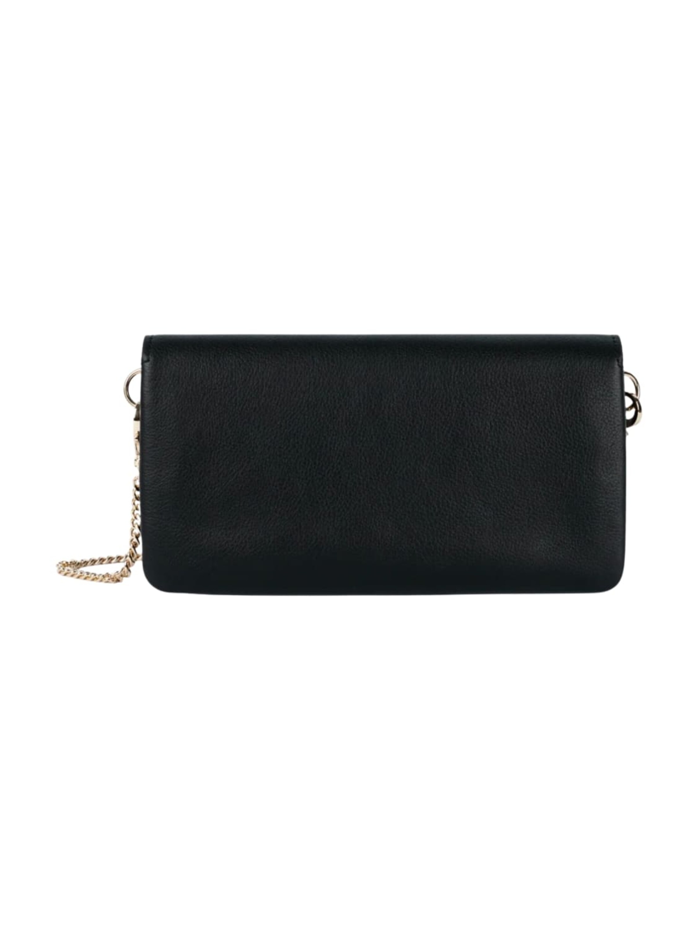 LANCASTER Paris Crossbody bag 'Lancaster Paris Pochette A rabat avec pression S Mademoiselle Grace Noir' in Black