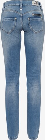 FREEMAN T. PORTER Slimfit Jeans 'Freeman T. Porter' in Blau