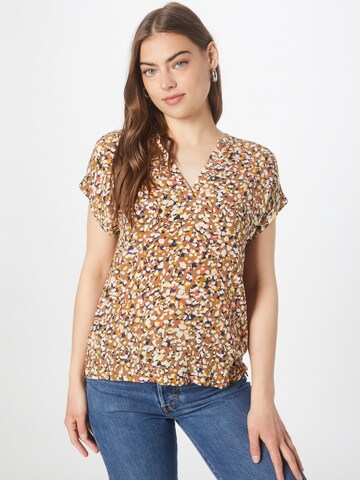 s.Oliver Bluse in Braun: Vorderseite