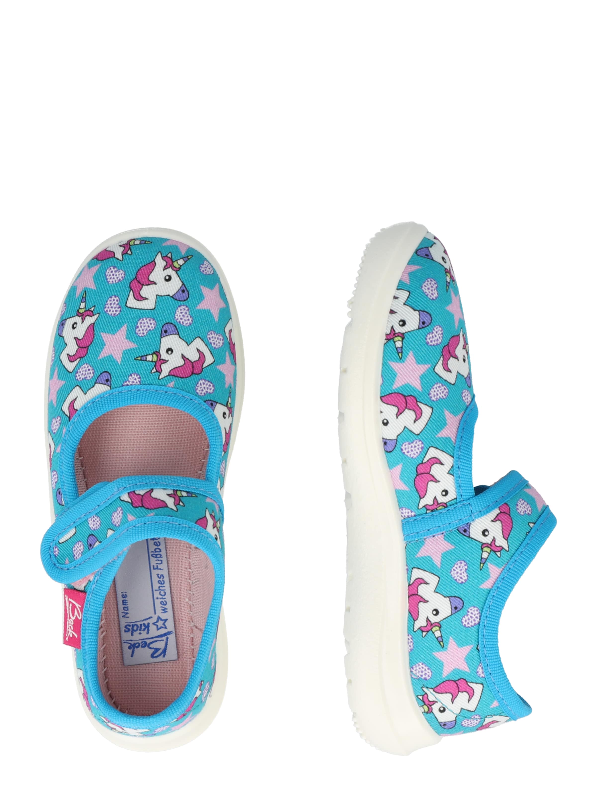 BECK Балетки 'Unicorn' в Синий