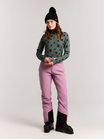 PROTEST Slim fit Sports trousers 'PRTVoleta' in Purple: front