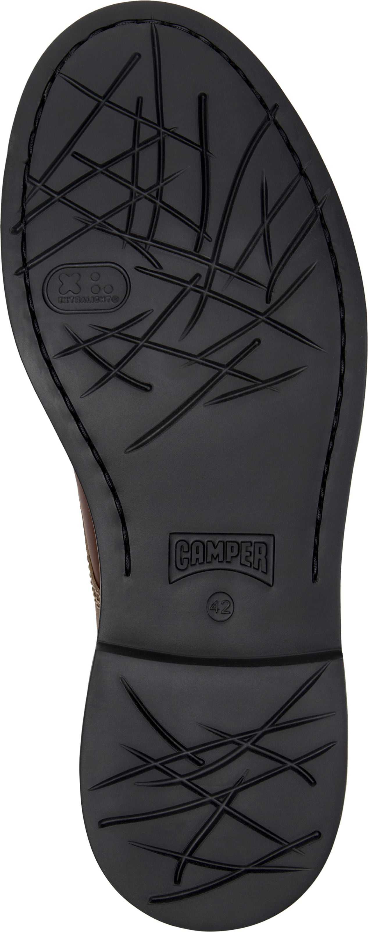 CAMPER - Zapatos con cordón ' Dean ' en marrón