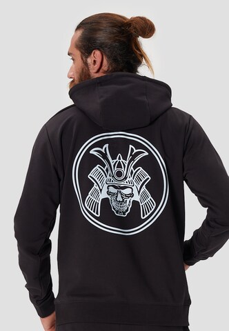 Oldskull Kapuzenpullover in Schwarz