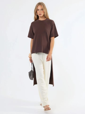 Busem Blouse in Brown